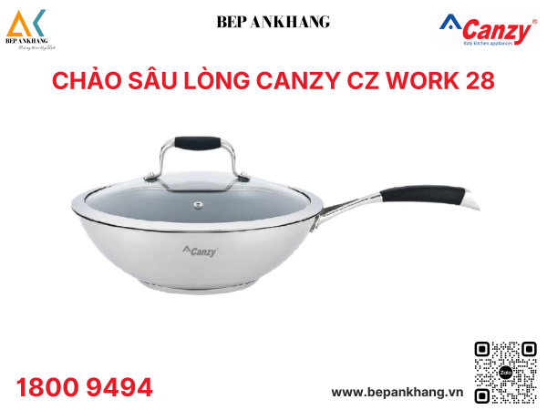 Chảo xào cao cấp Canzy CZ Work 28